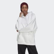 adidas ALL SZN Fleece Boyfriend Hoodie - Blue | Women's Lifestyle | adidas  US