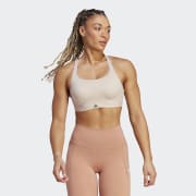 adidas Tailored Impact Luxe Training High-Support Bra - Black