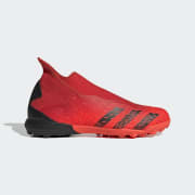 Adidas rojos sin cordones store