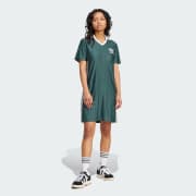 Adidas originals adicolor three stripe mini dress in black online