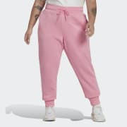 adidas Adicolor Essentials Size) Joggers adidas - Pink | Fleece US Slim | Lifestyle Women\'s (Plus