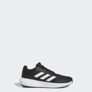 adidas Kids Lifestyle Falcon 3 Sport Lace Shoes Black adidas US