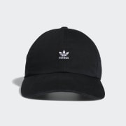 adidas Mini Logo Relaxed Hat - Black | CL5235 | adidas US