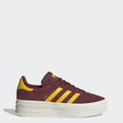 adidas Gazelle Bold Shoes Burgundy Free Shipping with adiClub adidas US