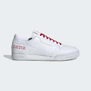 Color del artículo: Cloud White / Cloud White / Scarlet