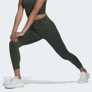 adidas Training Aeroknit Branded Cropped Leggings