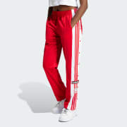 Black and red adidas pants womens store