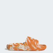 Chanclas adidas naranjas outlet