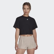 Cropped Adidas Studio Yoga Feminino - Ib8563