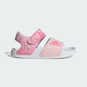 Adidas adilette clear pink sale