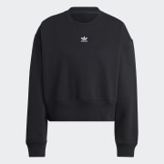 Adidas originals essential crew neck sweat in white online