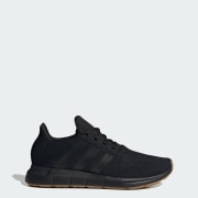 Men's adidas swift run white and black shop