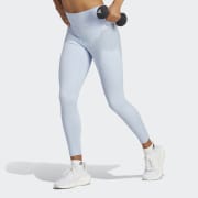 adidas Training Essentials High-Waisted 7/8 Leggings - Blue