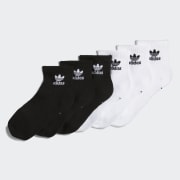 Adidas trefoil quarter new arrivals socks