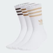 Chaussettes mi montantes 3 paires Blanc adidas adidas France