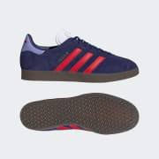 adidas Arsenal Gazelle Shoes Blue Free Shipping with adiClub adidas US
