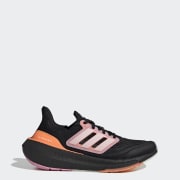 Ultra boost black pink hot sale