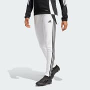Adidas white training pants discount