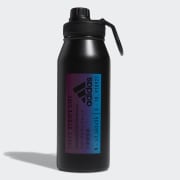 adidas Steel Metal Bottle 1L Black Unisex Training adidas US