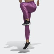 Women's Hyperglam Techfit High Waist 7/8 Zebra Tight, adidas