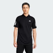 adidas Club Tennis 3-Stripes Polo Shirt - Black | adidas Singapore