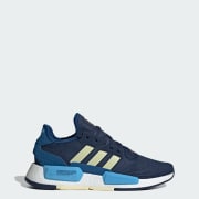 Adidas nmd con strisce blu store