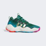 Green and 2025 gold adidas