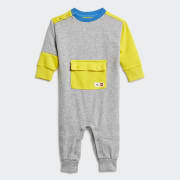 Produktfarve: Medium Grey Heather / Yellow / Bright Blue