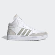 adidas Hoops 3.0 Mid Classic Vintage Shoes - White | adidas Canada