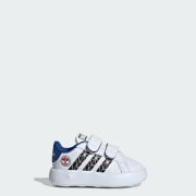 adidas Kids Lifestyle Marvel s Spider Man Grand Court Shoes Kids White adidas US