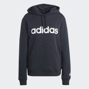 Plain black adidas hoodie 2025