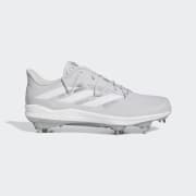 adidas Adizero Afterburner 9 Cleats White Men s Baseball