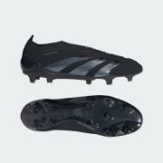 adidas Predator Elite Laceless Firm Ground Voetbalschoenen Zwart