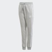 (GS) adidas G 3s Leg Logo Stripe Printing Straight Training Sports  Pants/Trousers/Joggers Girls Black GN4046