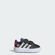adidas x Marvel s Spider Man Grand Court Shoes Kids Black Free Shipping with adiClub adidas US