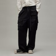 adidas Y-3 Washed Twill Cargo Pants - Black | Free Shipping with adiClub |  adidas US