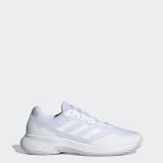 adidas Gamecourt 2.0 Tennis Shoes White Free Shipping with adiClub adidas US