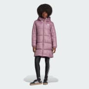 Adidas long puffer coat shop