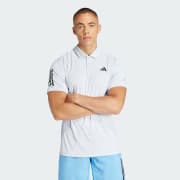 adidas Club 3-Stripes Tennis Polo Shirt - Blue | Men's Tennis 
