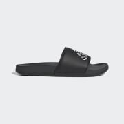 Adidas adilette comfort shop slides black