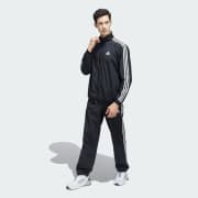 Mens adidas blue tracksuit hotsell