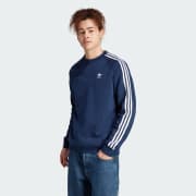 adidas Adicolor Classics 3 Stripes Crew Black Free Shipping with adiClub adidas US