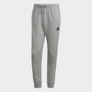 adidas Essentials Fleece Regular Tapered Hose Schwarz adidas Deutschland