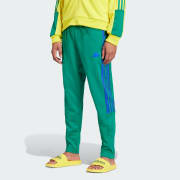 Green adidas pants yellow store