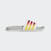 Ojotas adidas hombre blancas on sale