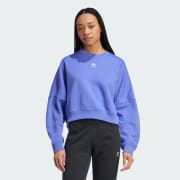 Blue fuzzy sweatshirt store