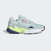 Adidas falcon 2025 verde agua