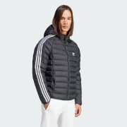 adidas Padded Hooded Puffer Jacke Weinrot adidas Deutschland