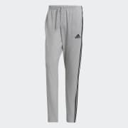 Buy ADIDAS essentials single jersey tapered open hem 3-stripes joggers in  Black/White 2024 Online