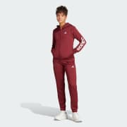 Weinroter 2024 adidas anzug